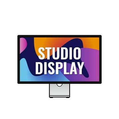 Apple Studio Display 27'/ 5K/ Cristal Nanotexturizado/ Soporte