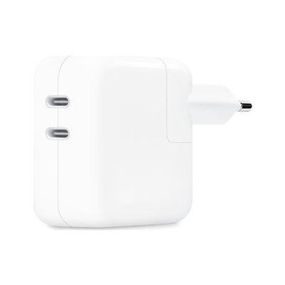 Cargador de Pared Doble Apple MNWP3AA/A/ 2xUSB Tipo-C/ 35W