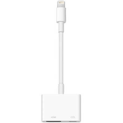 Adaptador Apple MD826ZM/A de conector Lightning a HDMI/ USB/