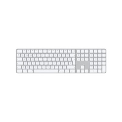 Apple Magic Keyboard con Touch ID y teclado numérico Plata