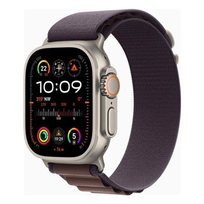 Apple Watch Ultra 2 con Correa Loop Alpine Indigo L Grande y