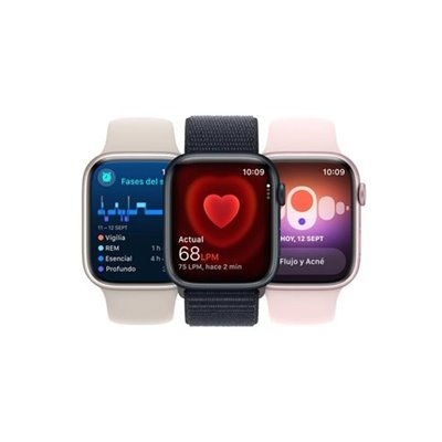 Apple Watch Series 9/ GPS/ Cellular/ 41mm/ Caja de Aluminio