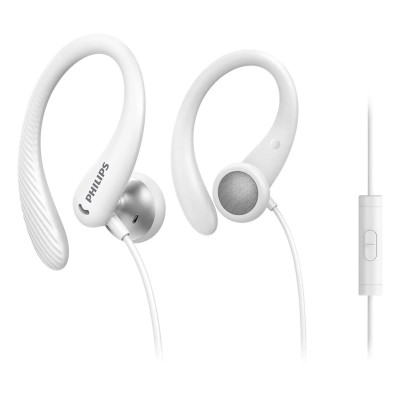 Auriculares Deportivos Philips TAA1105WT/ con Micrófono/ Jack