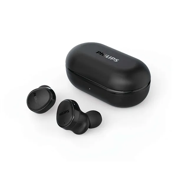 Auriculares Bluetooth Philips TAT4556BK con estuche de carga/ Autonomía 9h/ Negros