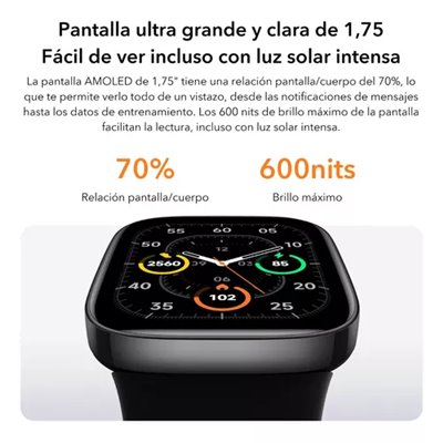 Xiaomi Redmi Watch 3 Active 1.83" Negro