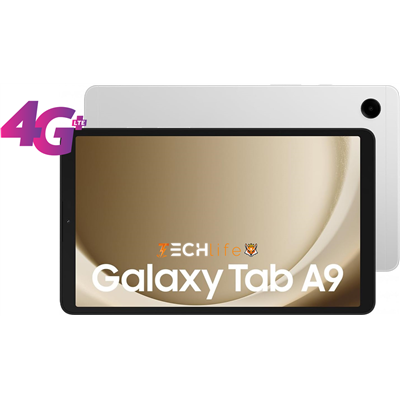 Samsung Galaxy Tab A9 LTE 4G+WIFI 8.7' 64GB 4GB Octacore, Plata