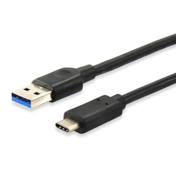 Cable Usb-c Macho A Usb 3.1 Tipo A Macho 1m Equip 12834107 Para Carga (3a) O Datos (10gb/s(