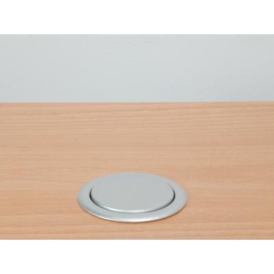 Regleta Equip Pop-up Para Mesa 3 Tomas + 2 Puertos Usb Con