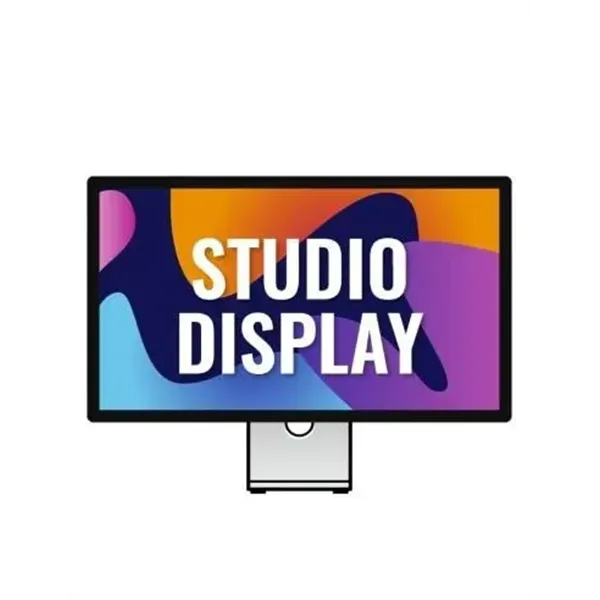 Apple Studio Display 27'/ 5K/ Cristal Nanotexturizado/ Soporte con Inclinación Ajustable