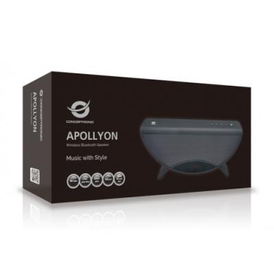 Altavoz Bluetooth Portable Conceptronic Apollyon Color Rojo