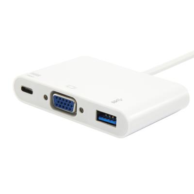 Adaptador Usb-c Equip 133462 A 1xvga Hembra 1xusb-a 3.0 1xusb-c