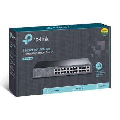 Switch No Gestionable Tp-link Sf1024ds 24p Ethernet Carcasa