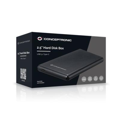 Caja Externa 2.5" Conceptronic Hde02b Hd Sata 2.5" Usb-c Usb