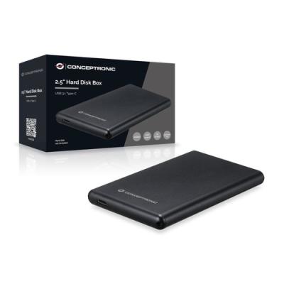 Caja Externa 2.5" Conceptronic Hde02b Hd Sata 2.5" Usb-c Usb