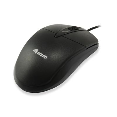 Mouse Equip Life 3 Botones Optico Usb Negro 1000dpi