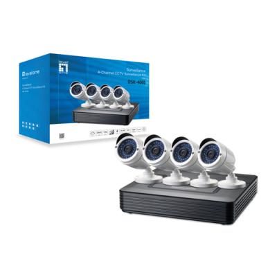 Kit Videovigilancia 1080p Level One Dsk-4001 4 Canales 4