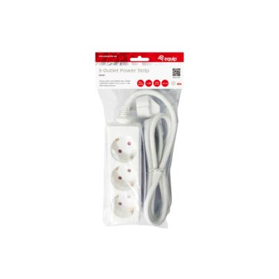 Regleta Alimentacion Equip Con 3 Tomas Cable De Red De 1.5