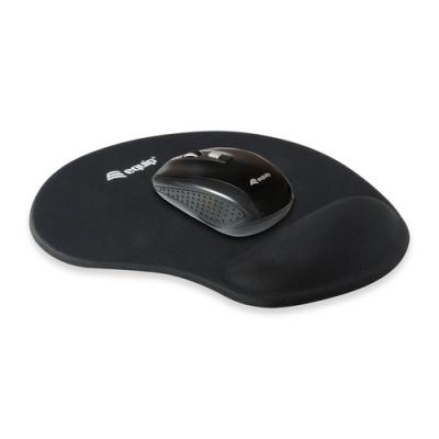 Alfombrilla De Gel Para Mouse Equip Life Color Negro