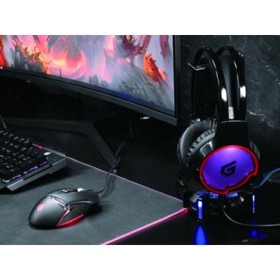 Headset Gaming 7.1 Athan01b Compatible Pc, Ps3, Ps4 Luces Led