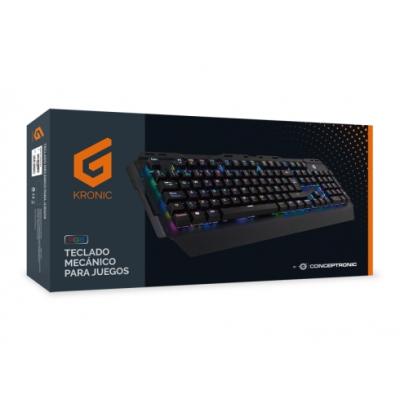 Teclado Gaming Mecanico Conceptronic Kronic01 Retroiluminado