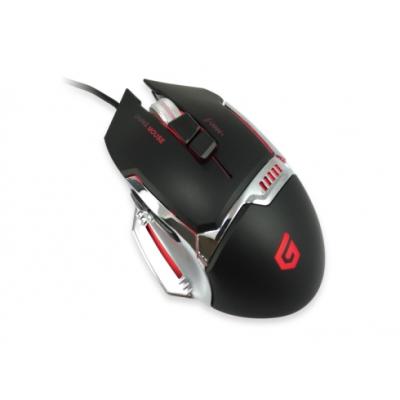 Mouse Conceptronic Gaming Djebbel02b Usb Alta Sensibilidad