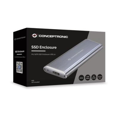 Caja Externa M.2 Usb-c Conceptronic Ssd M.2 Sata3 Usb-c 3.1 *no