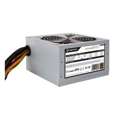 Fuente De Alimentación Unykach Atx 52500 500w 80+ Bronze Apfc