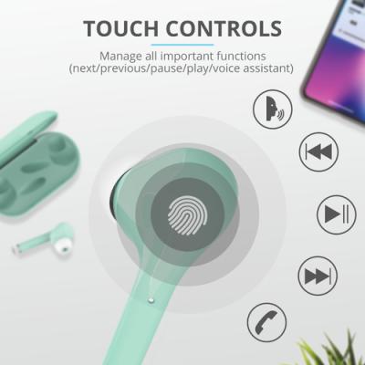 Auricular Bluetooth Trust Nika Touch Tactil Base Recargable