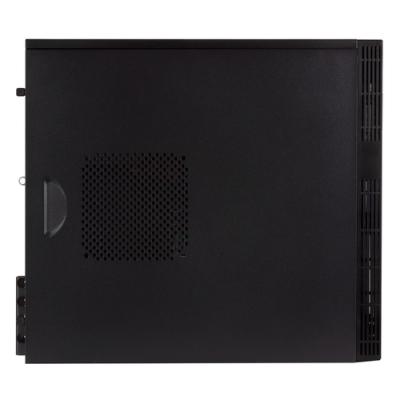 Caja Micro Atx Unykach Grey Rain Evo Color Negro Frontal