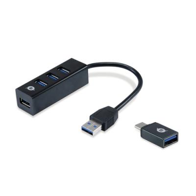 Hub Usb 3.0 Conceptronic Hubbies04b 4 Puertos Usb 3.0 Color