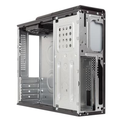 Caja Microatx Slim Unyka Matx 2010 Color Negro Diseño Compacto