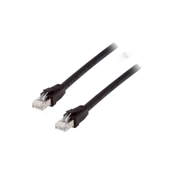 Equip 608050 cable de red Negro 1 m Cat8.1 S/FTP (S-STP)