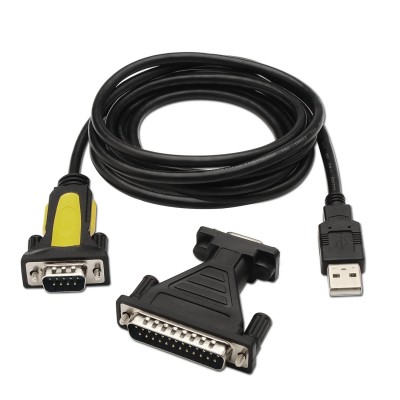 Cable Conversor impresora Aisens A104-0039/ USB Macho - DB9