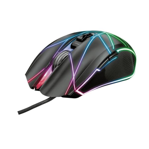 Mouse Trust Gaming Rgb Gxt 160x Ture Rgb Led Customizable 4500dpi 7 Botones Programables 23797