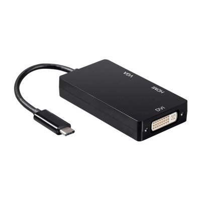 Conversor Aisens A109-0343/ USB Tipo-C Macho - DVI Hembra/ VGA