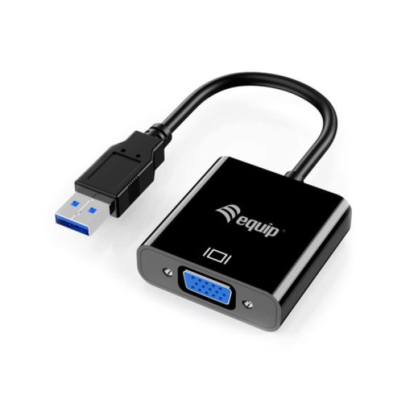 Adaptador Usb 3.0 A Vga Equip 1920 X 1080 60hz