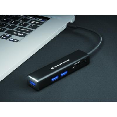 Hub 3.1 Usb-c Conceptronic Donn08 3 Puertos Usb 3.0 Y Lector