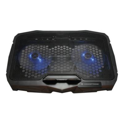 Base Refrigeracion Para Portatiles Conceptronic 2 Ventiladores