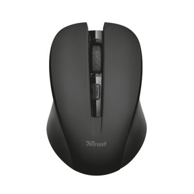 Mouse Trust Wireless Mydo Silent Black Alcance 10m Ambidiestro