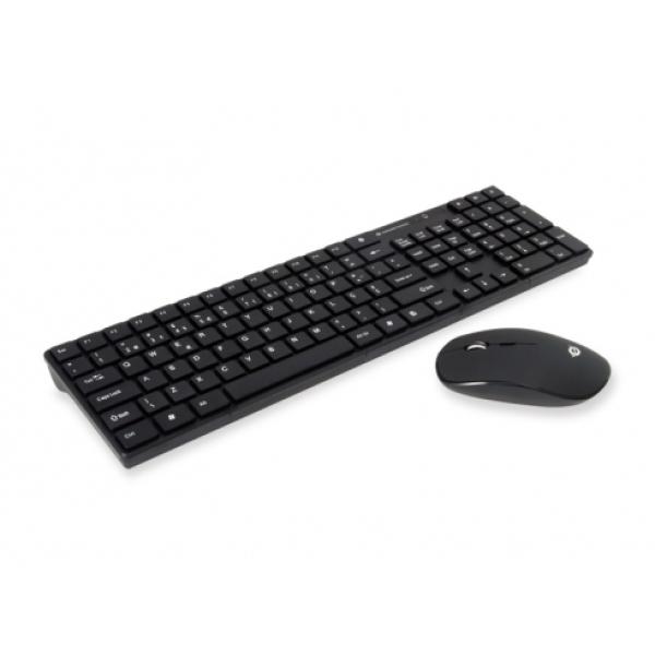 Pack Teclado Y Mouse Wireless Conceptronic Orazio Portugues