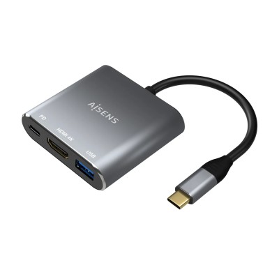 Conversor Aisens A109-0669/ USB Tipo-C Macho/ HDMI Hembra - USB