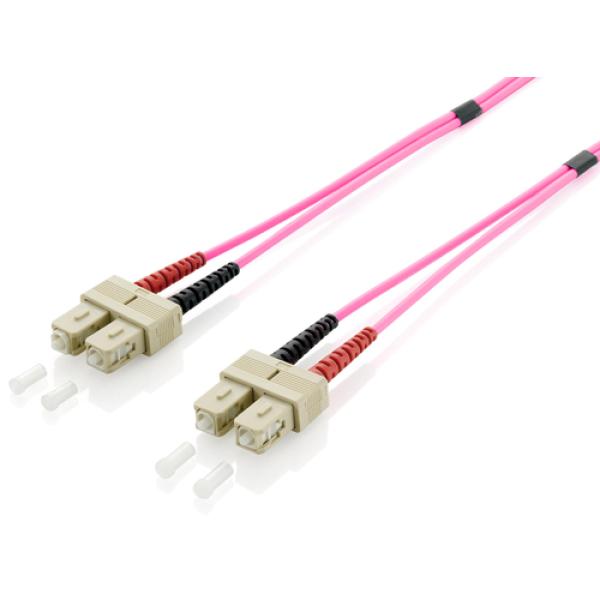 Equip 255522 Cable de fibra óptica e InfiniBand 2 m SC Violeta