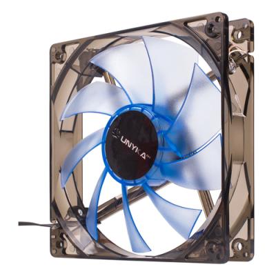 Ventilador Interno Unykach 120mm Translucido Con Led Blue 9