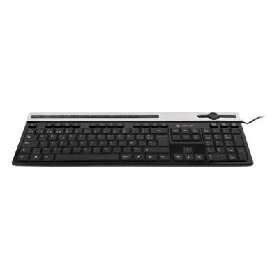 Teclado Multimedia Unykach A2930 Usb Diseño Slim Con 105 Teclas