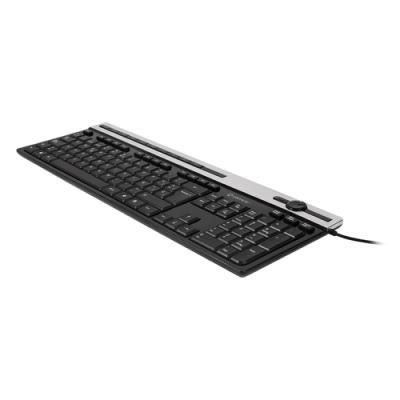 Teclado Multimedia Unykach A2930 Usb Diseño Slim Con 105 Teclas