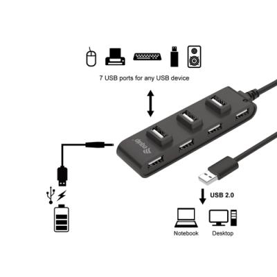 Hub Usb 2.0 Equip Life A 7xusb-a 2.0