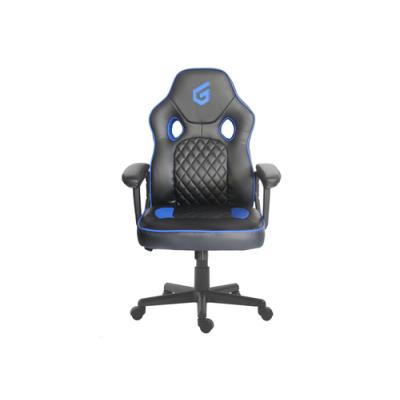 Silla Gamer Conceptronic Eyota03b Color Negro Detalles En Azul