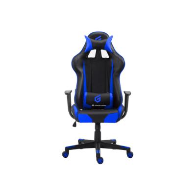 Silla Gamer Conceptronic Eyota04b Color Negro Detalles En Azul