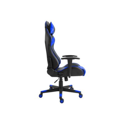 Silla Gamer Conceptronic Eyota04b Color Negro Detalles En Azul