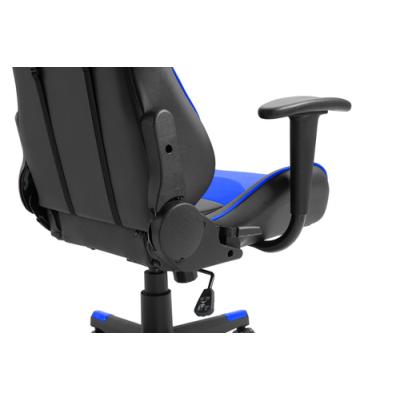 Silla Gamer Conceptronic Eyota04b Color Negro Detalles En Azul